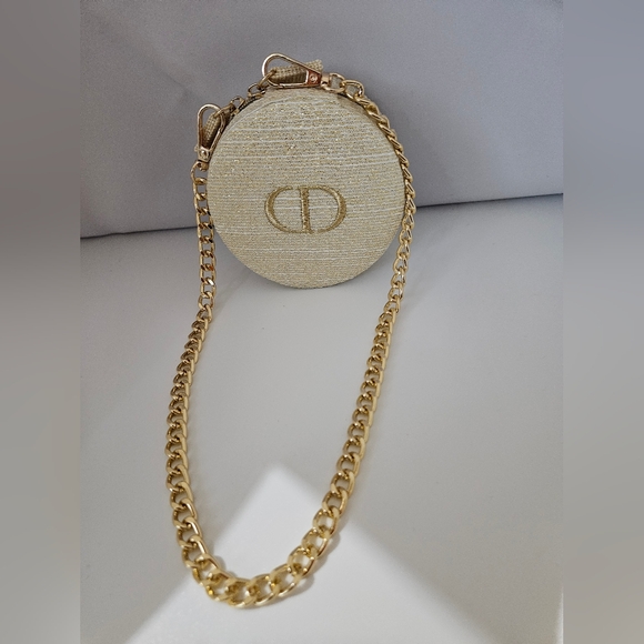 Dior Other - SOLD SOLD SOKD Dior Cream Mini Bag with Gold Chain